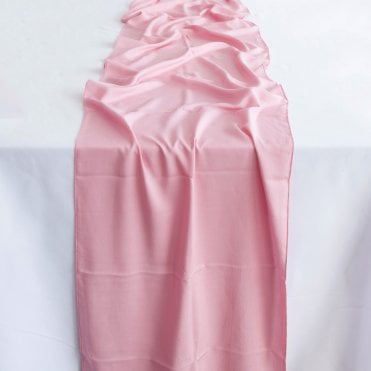Viscose Table Runner Pink No.29