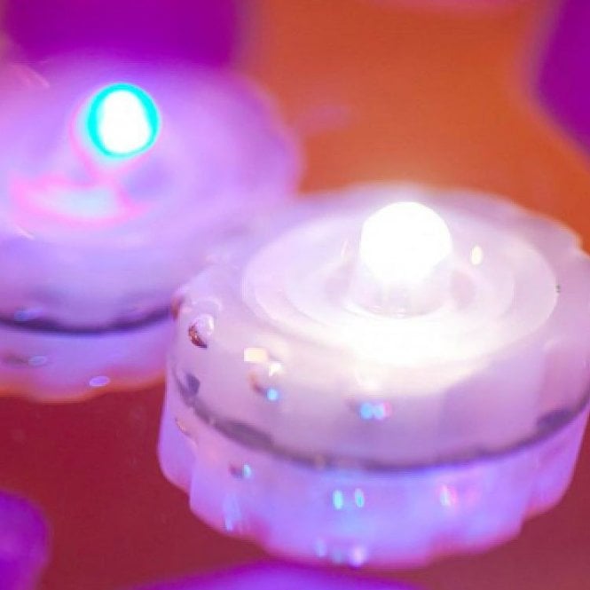 Water Floating Proof Led Candle Lights Green