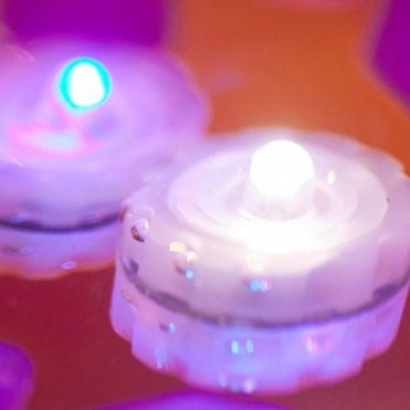 Water Floating Proof Led Candle Lights Green