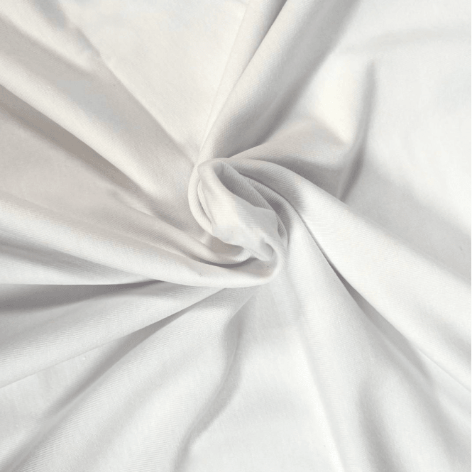 White Spandex Fabric 150cm Width 80m Roll