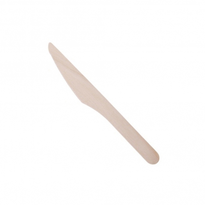 Wooden Eco Knife 100pck AC-06-01